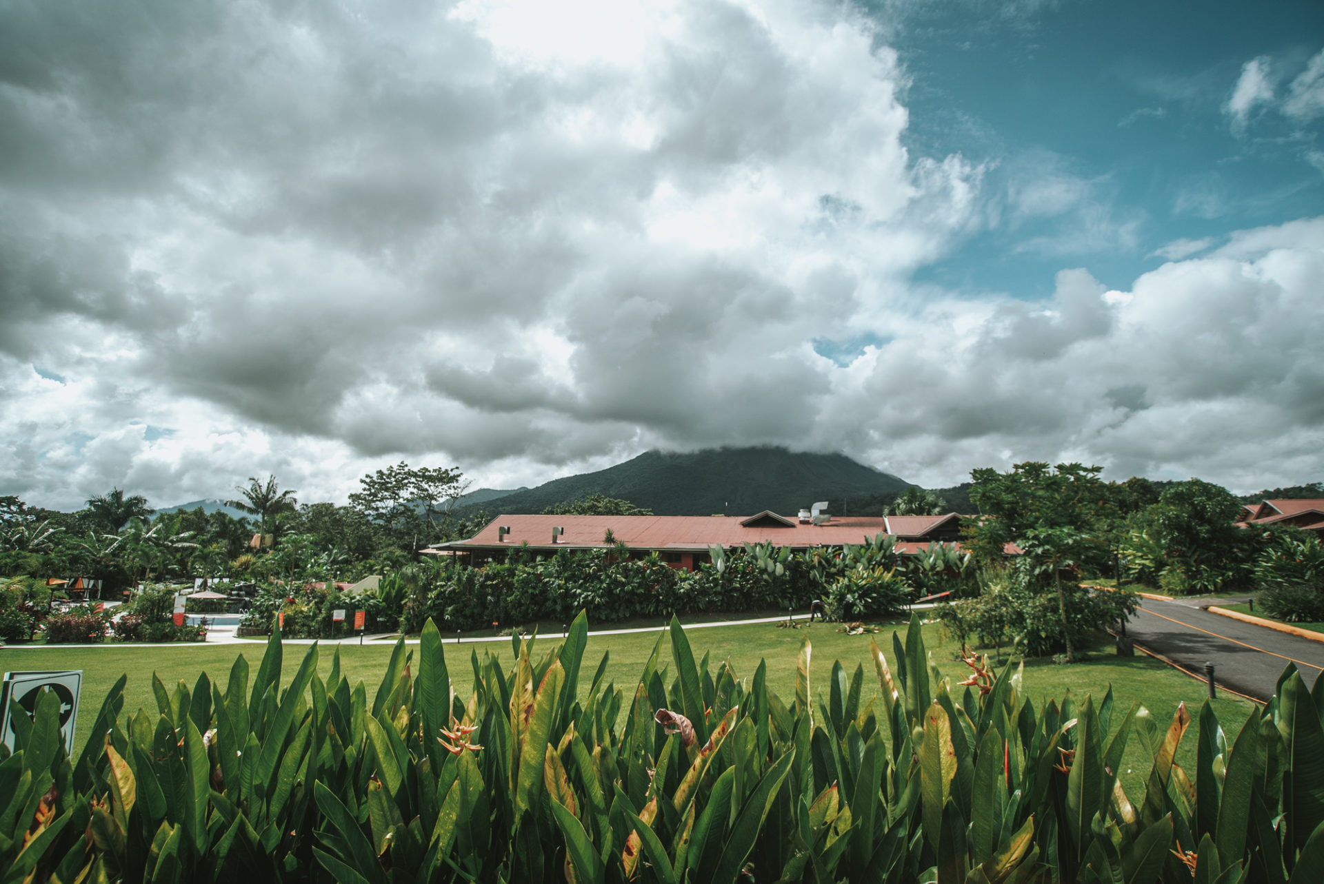 Rainy day in La Fortuna, Costa Rica