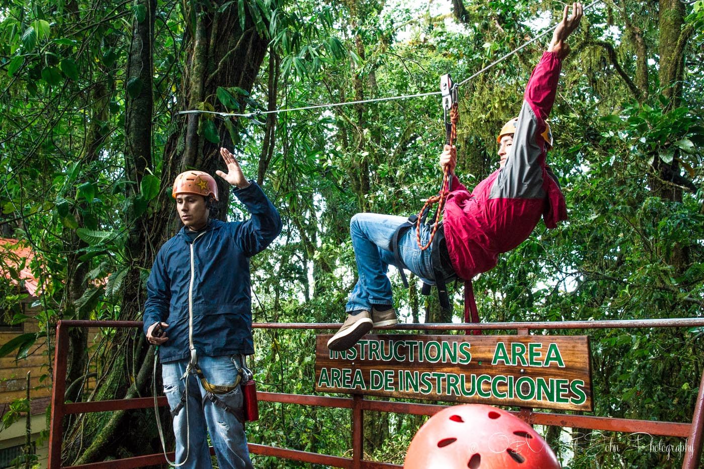 Costa Rica Itinerary: Monteverde zipline