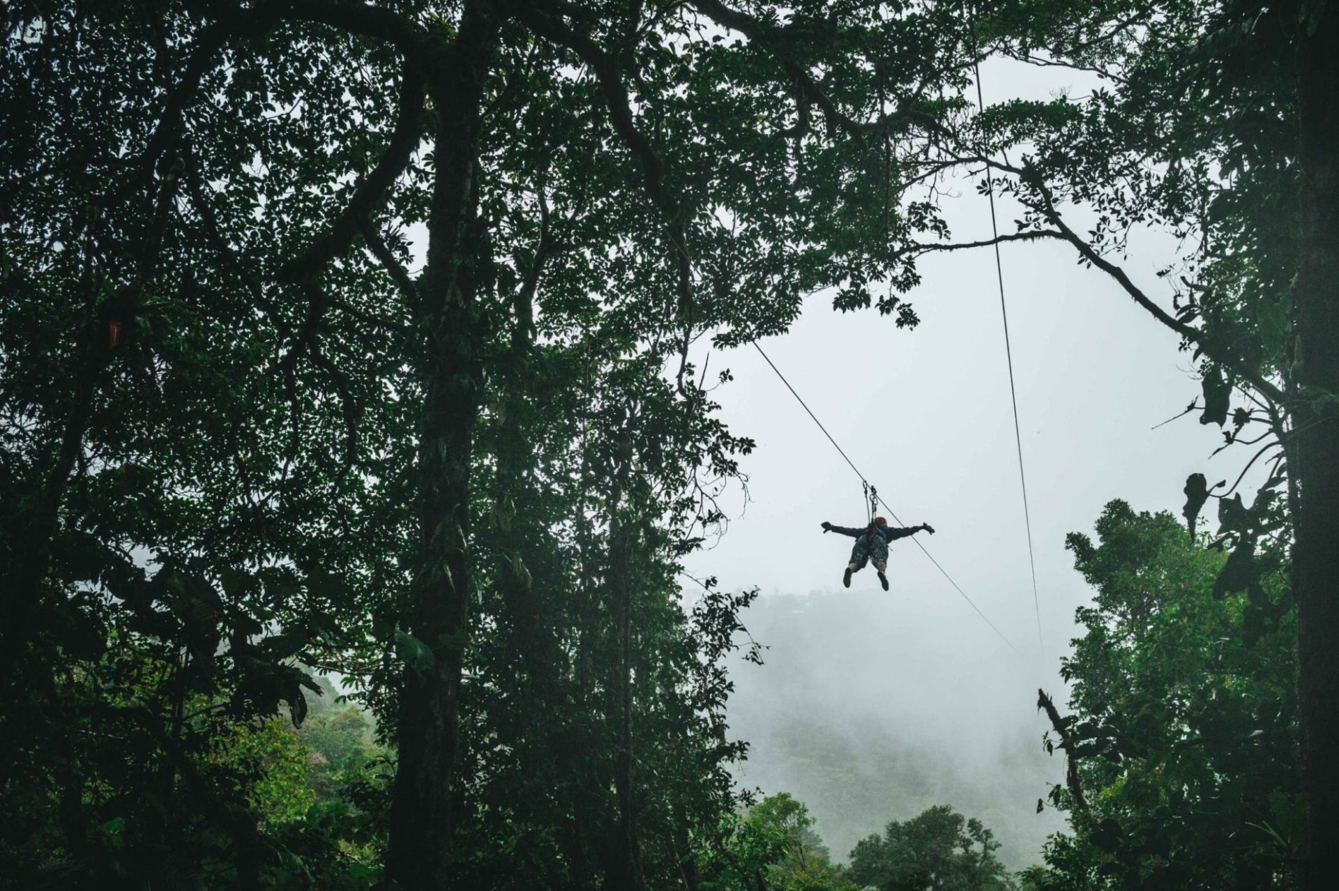 Ziplining in Monteverde, Costa Rica