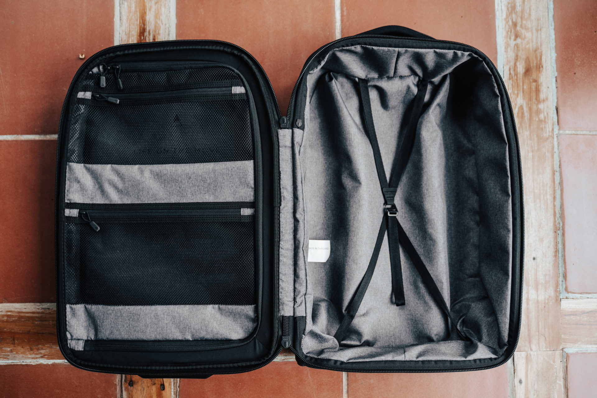 Inside the NOMATIC Navigator Carry On Bag