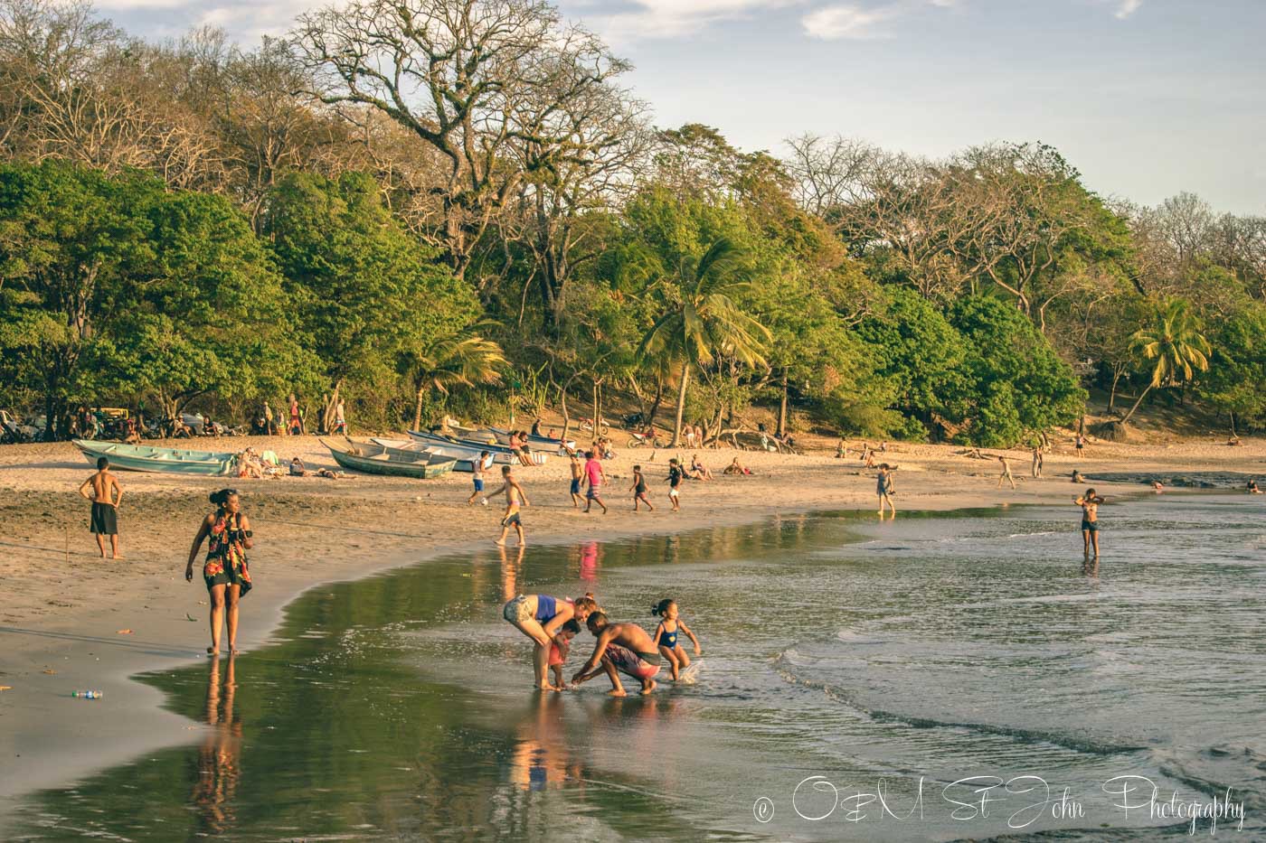 Locals at Playa Pelada. Nosara. Costa Rica