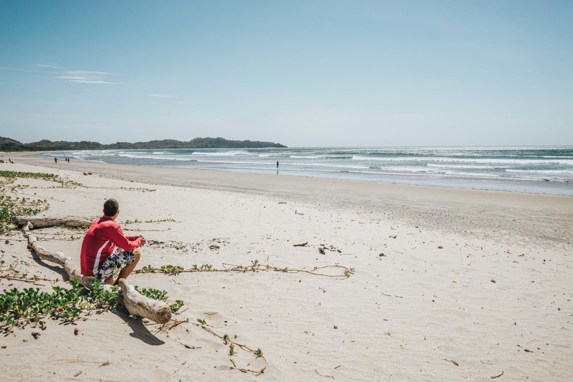 Max at Nosara beach, Costa Rica