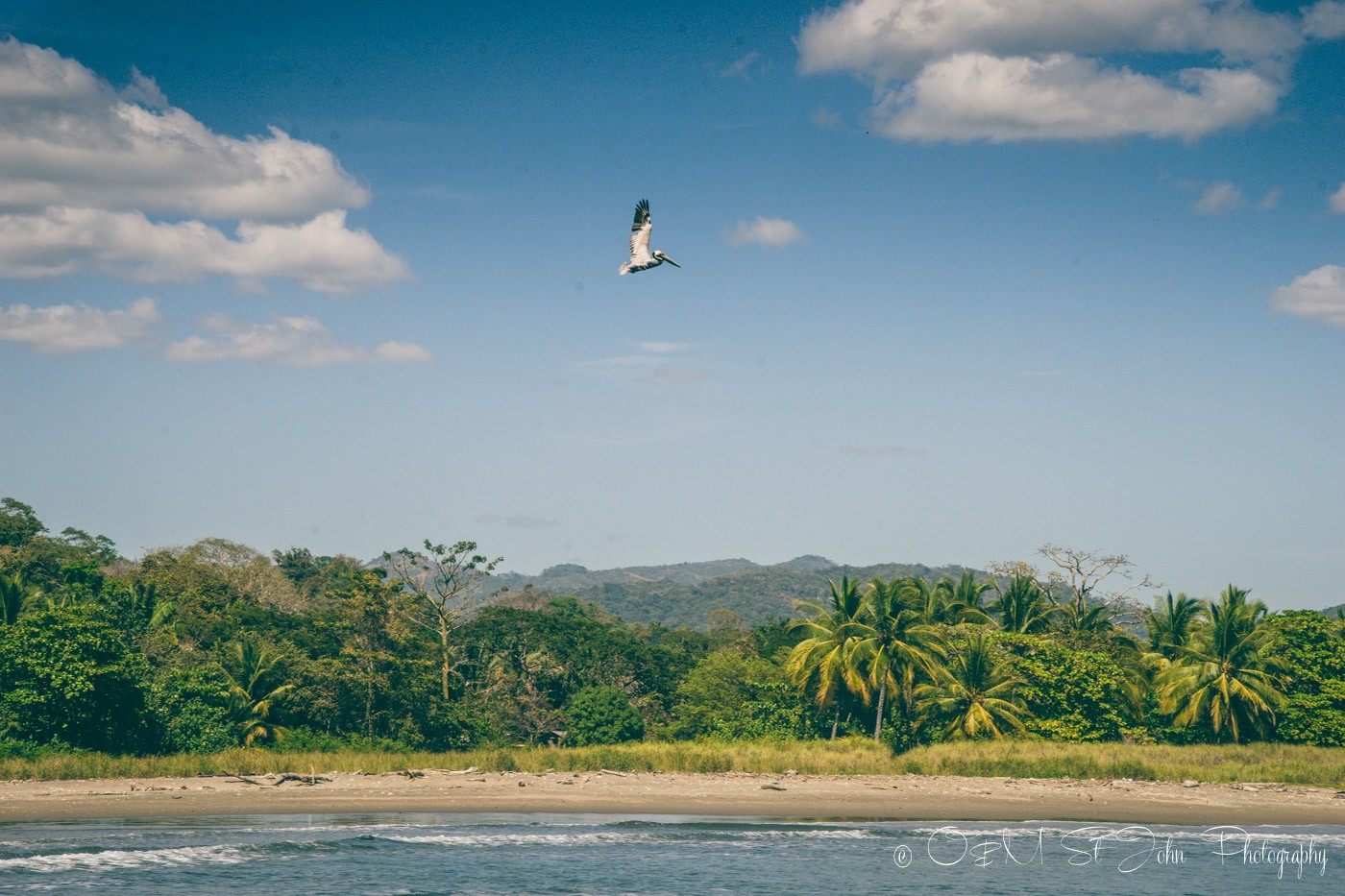 Secluded beach at Playa Buena Vista Samara Costa Rica