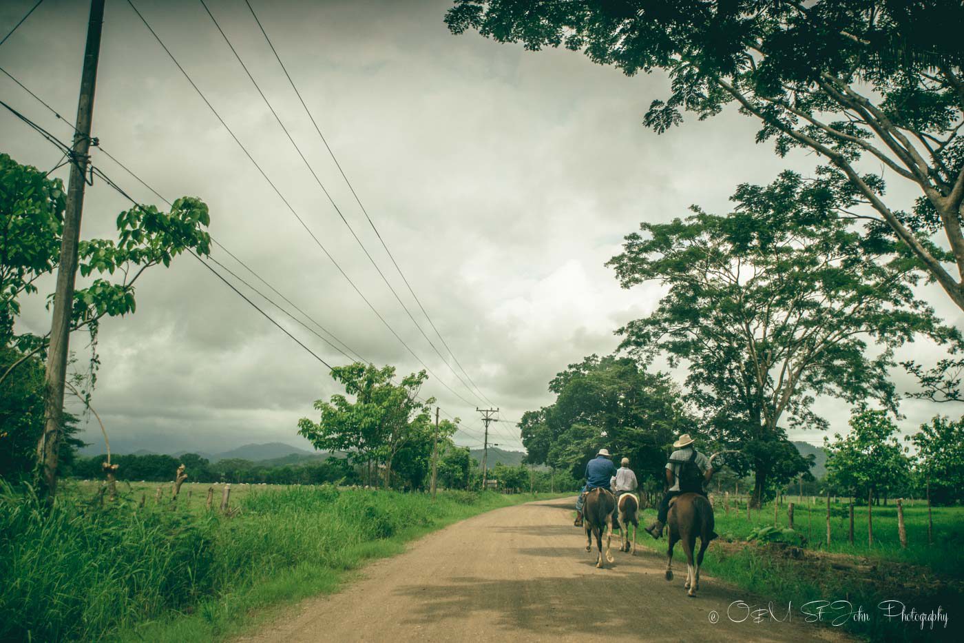 Road to Mal Pais, Nicoya Peninsula. Costa Rica