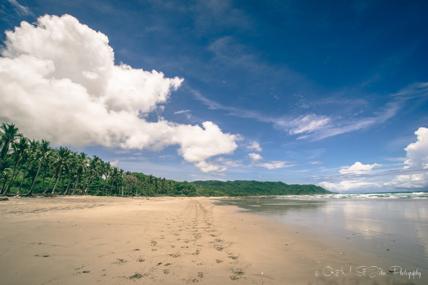 santa teresa beach in costa rica