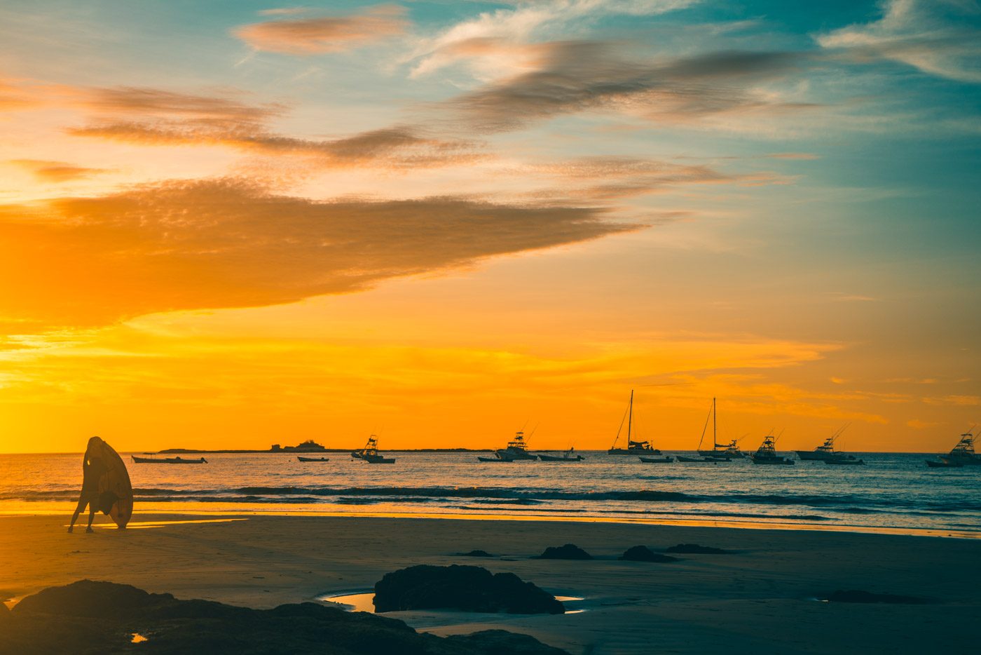 surfing in Costa Rica