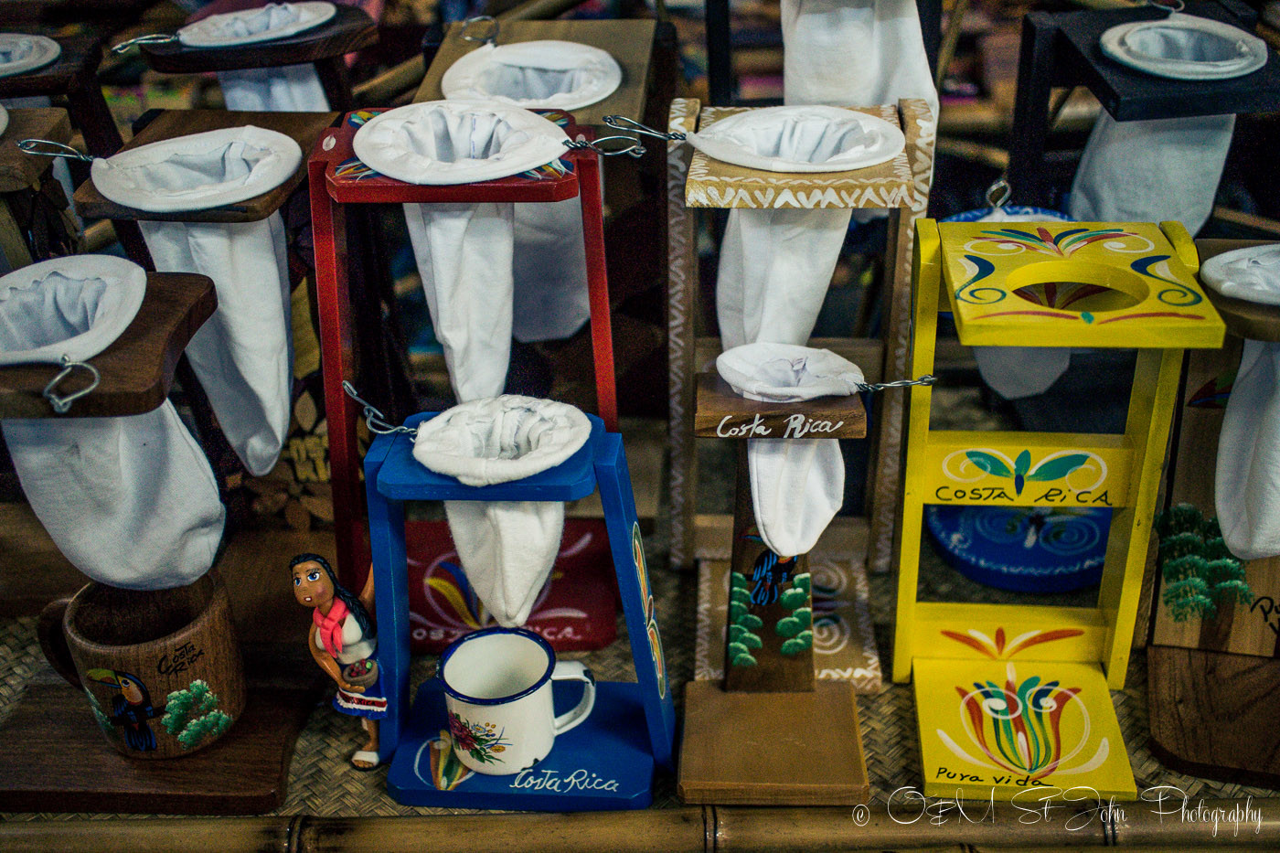 Costa Rica's famous sock coffee filter. Makes the best coffee, supposedly!