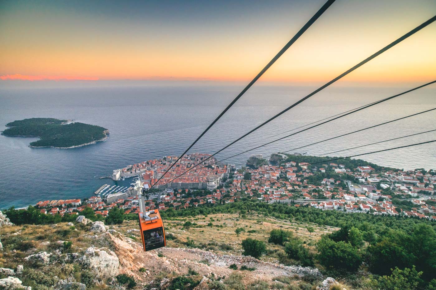 Dubrovnik cable car