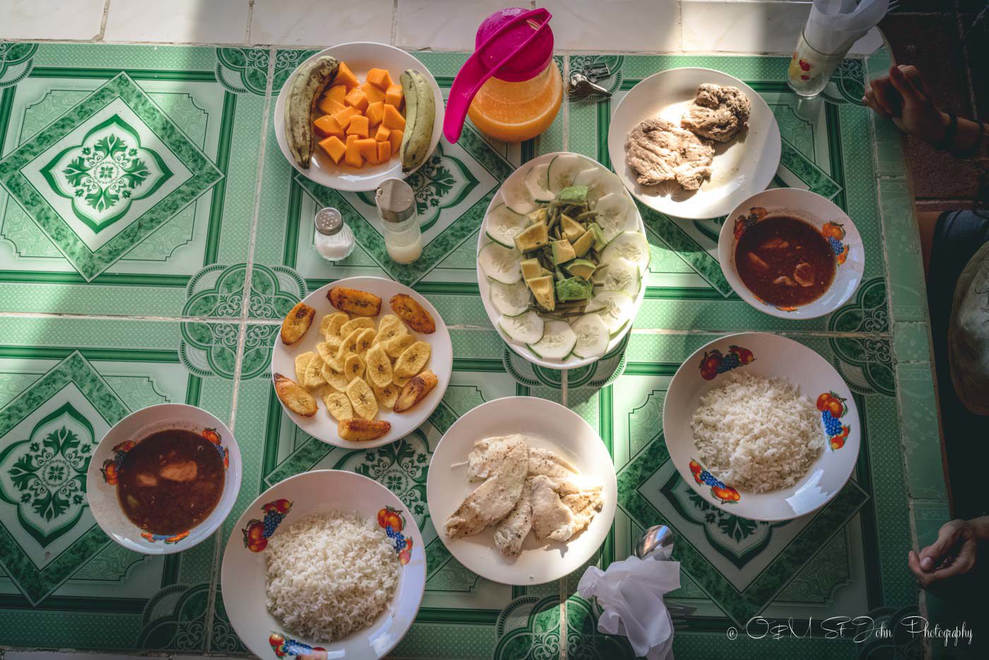 A delicious spread at our Casa Particular