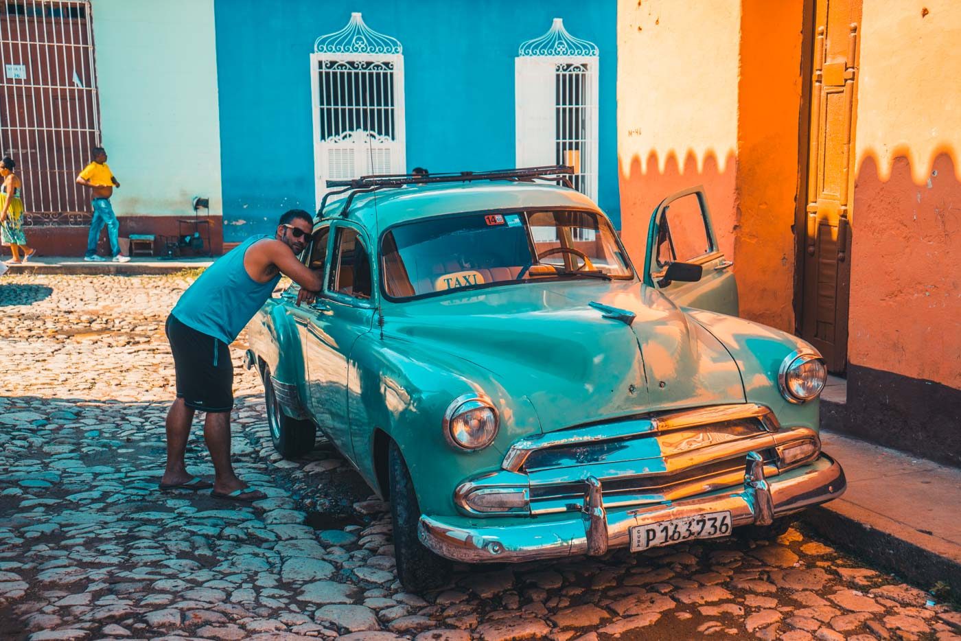 Cuba Itinerary: Collectivos, and taxis are sometimes old classic cars, interesting facts about cuba