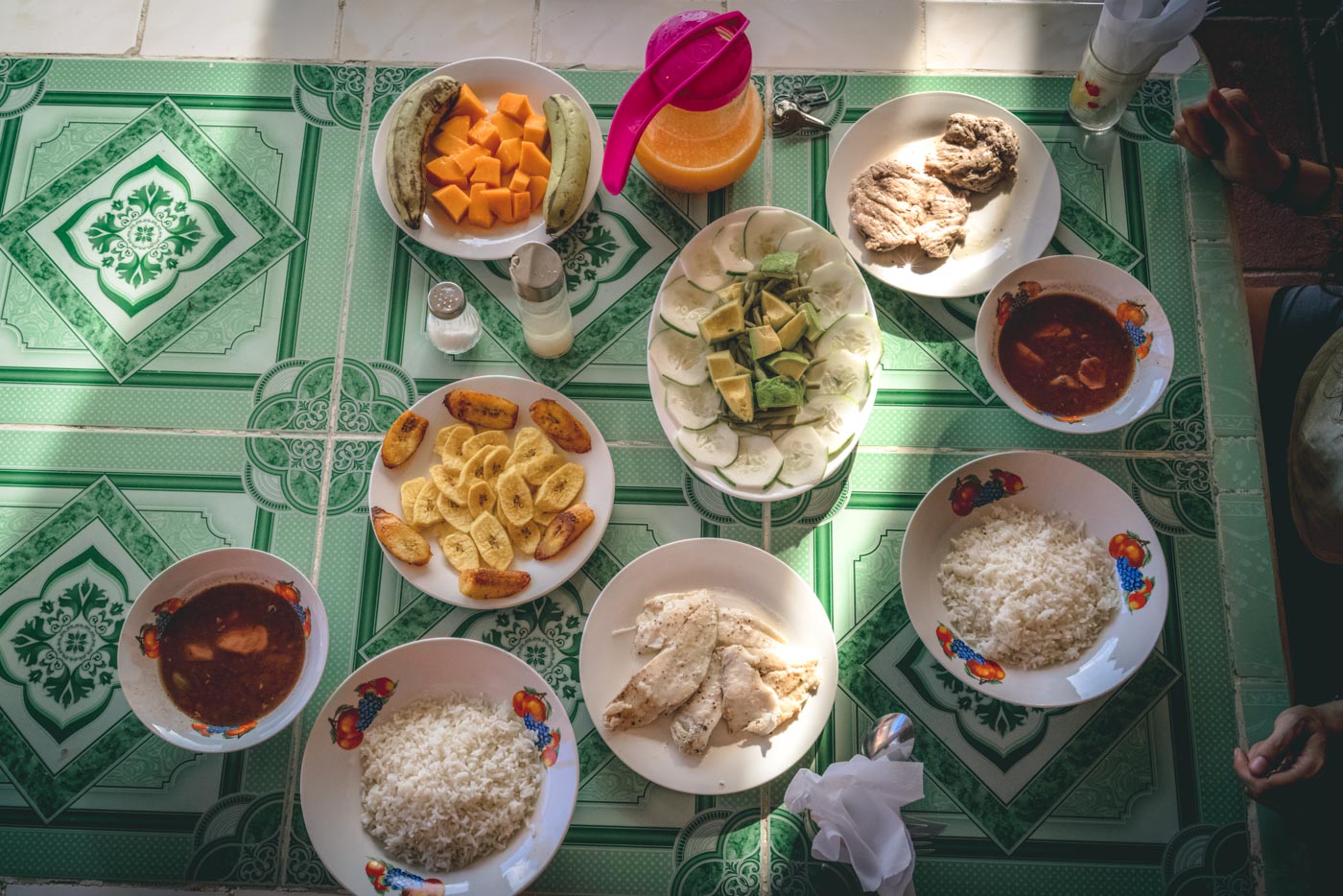 Cuban food in Trinidad