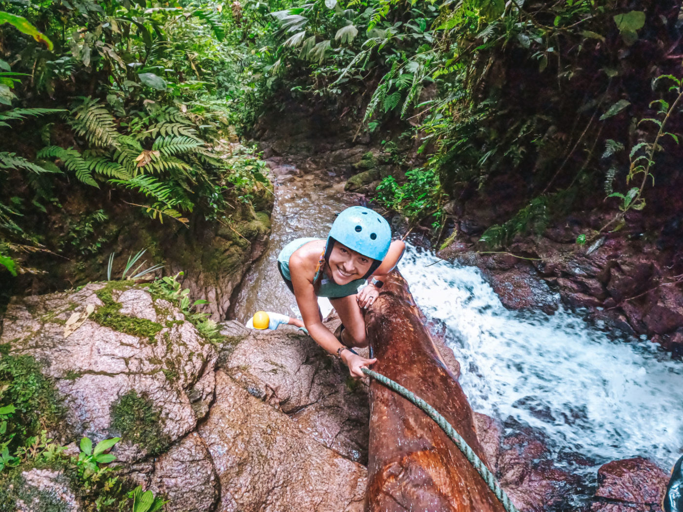 Canyoning in the Amazon
