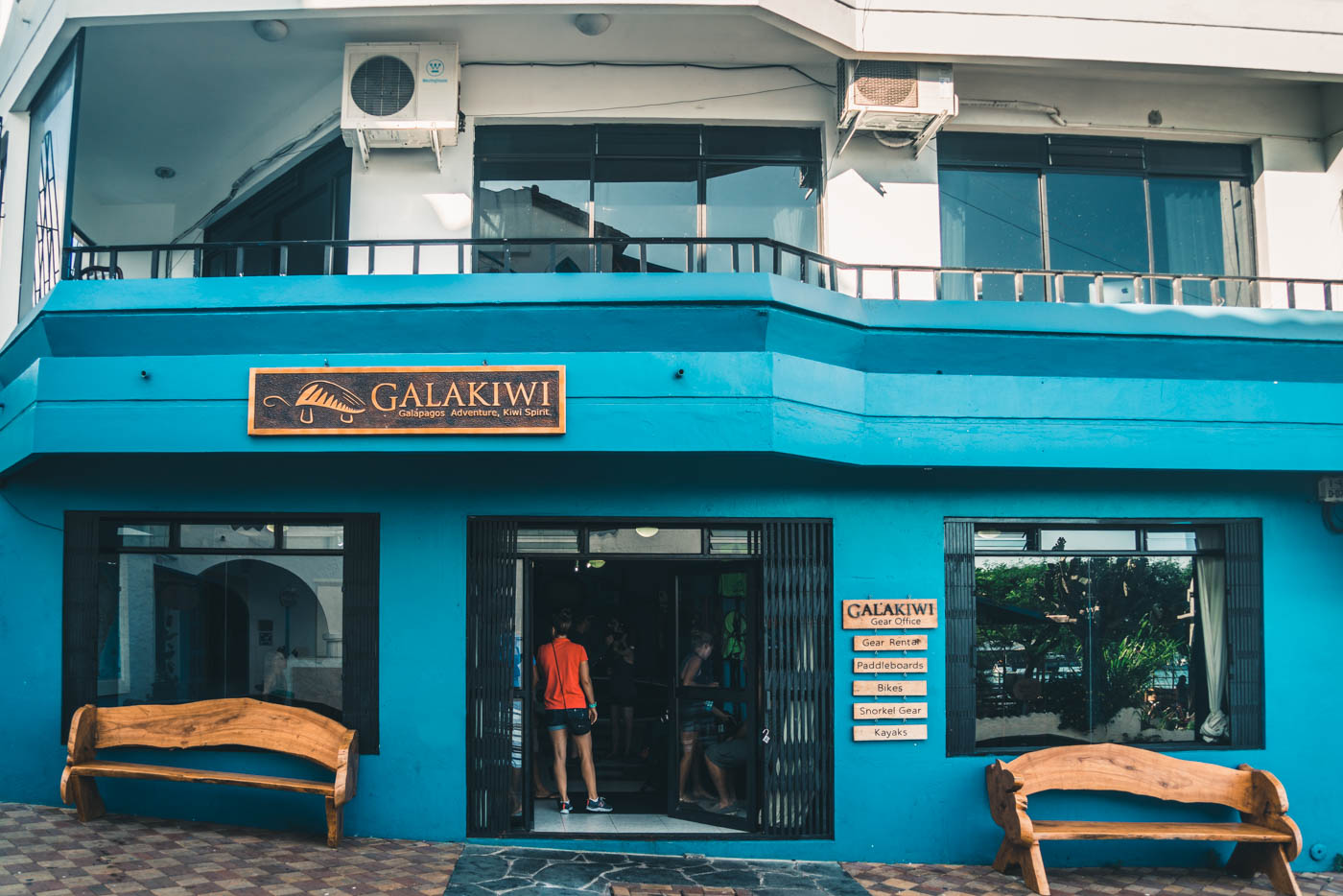 Galakiwi's office on San Cristobal Island