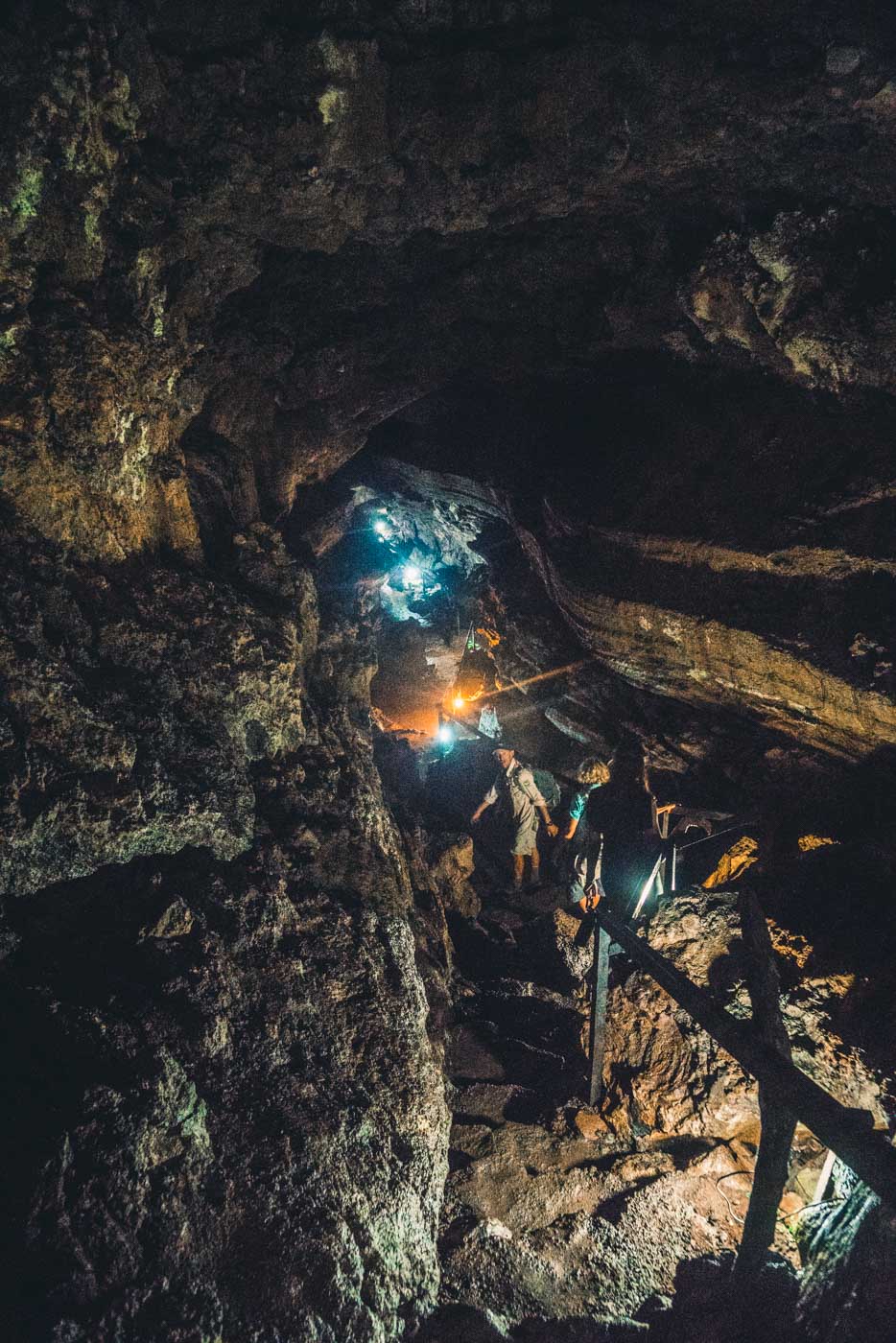 Ecuador Galapagos Santa Cruz lava tunnel 3851