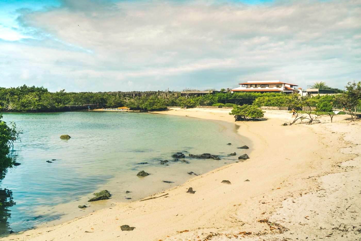 Playa a Los Alemanes, Santa Cruz island