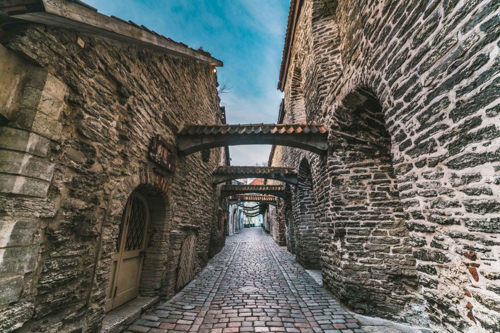 St Catherine's Passage, Old Town Tallinn, Estonia