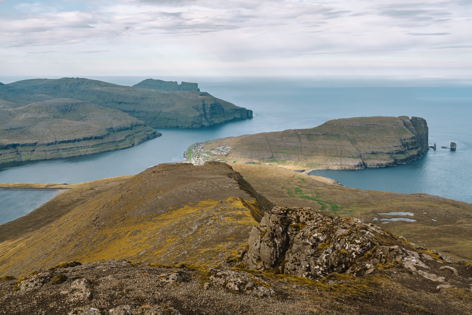 Faroe Islands hiking trail