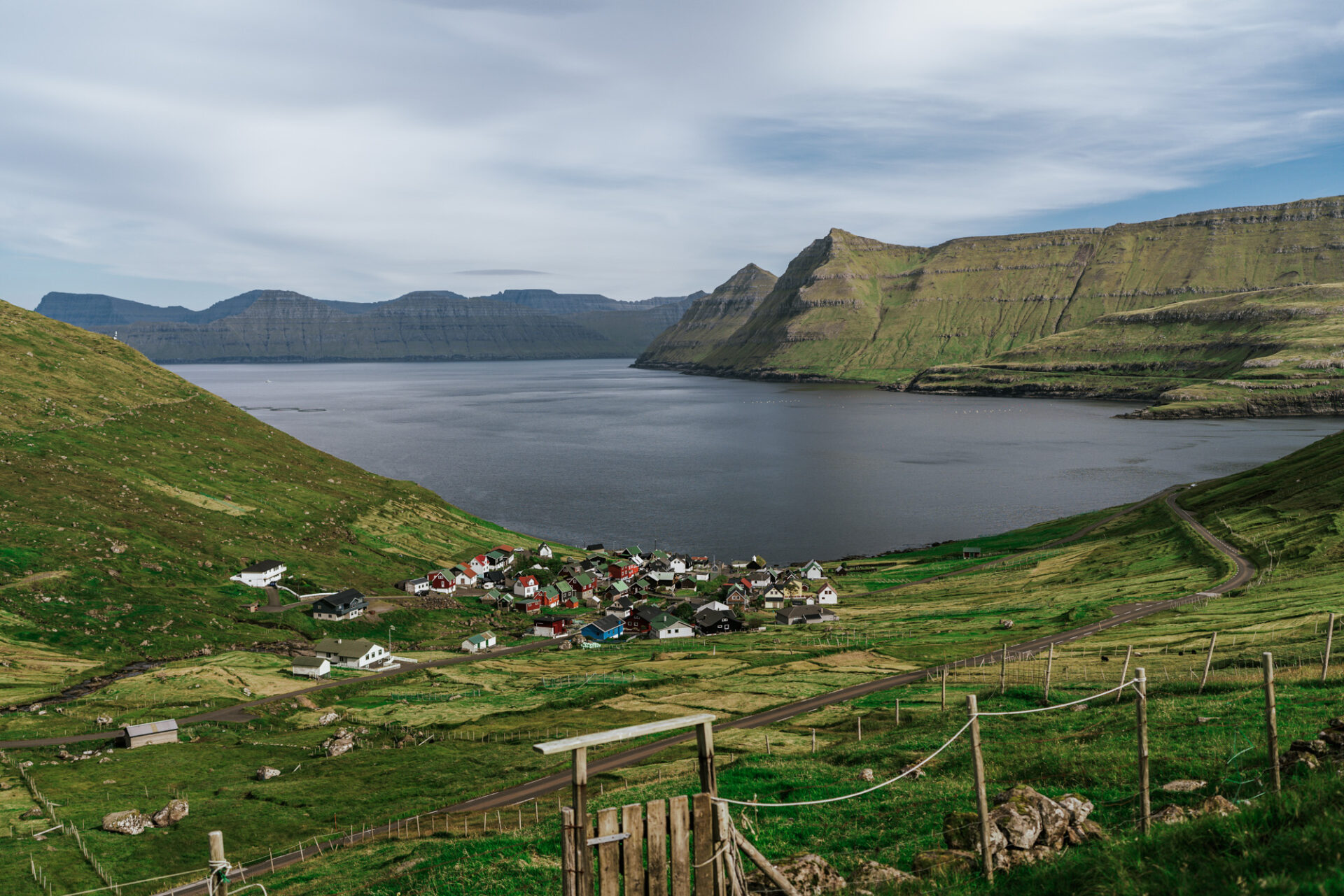 Faroe Islands Funningur town 04616