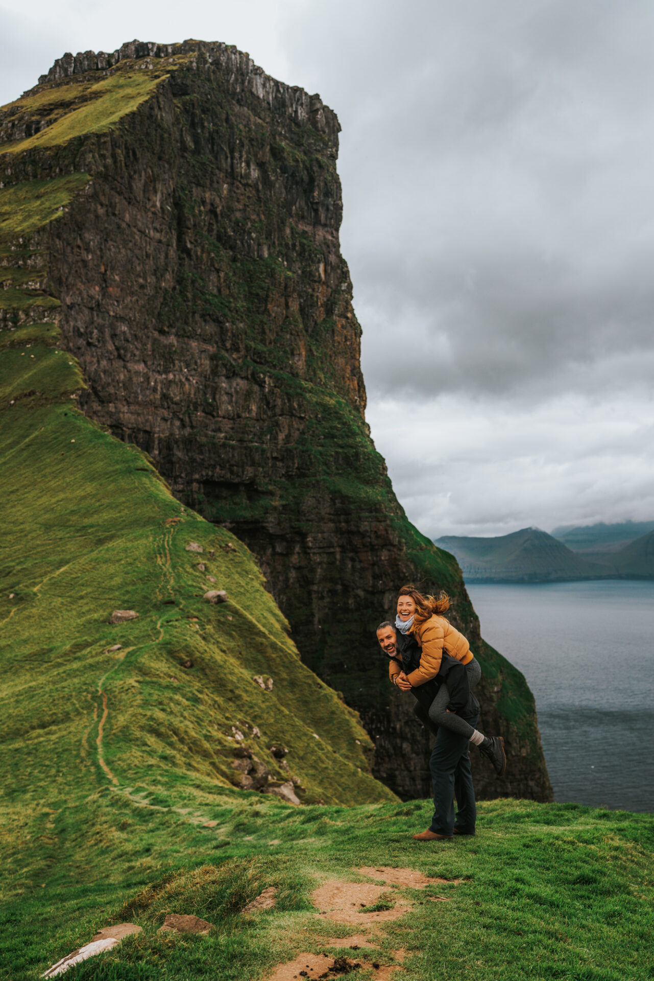 Faroe Islands Kalsoy cliff OM 04746