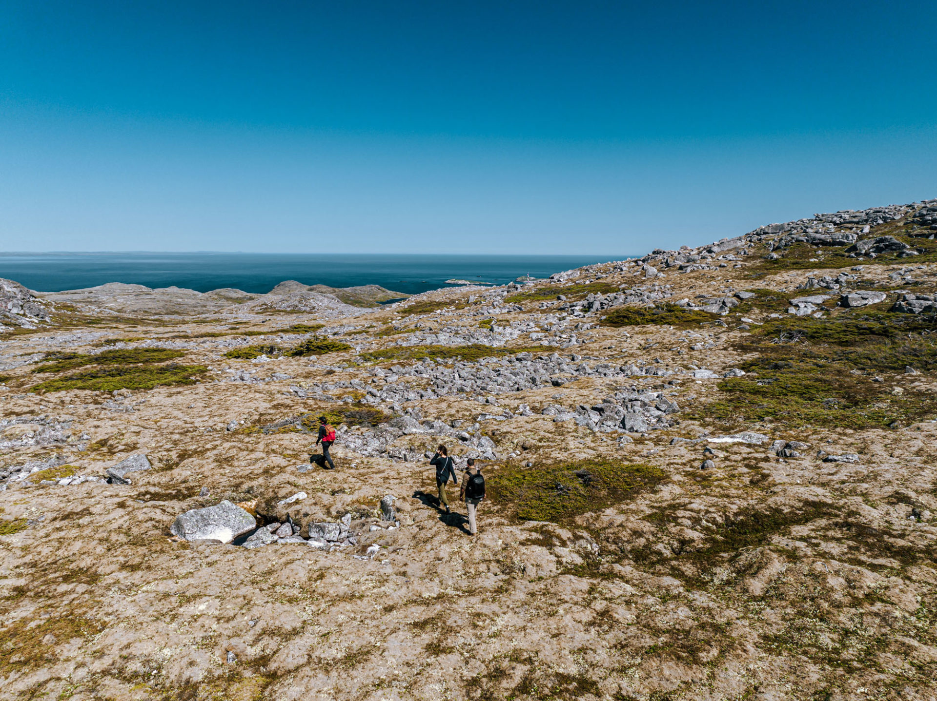 Hiking on St Pierre