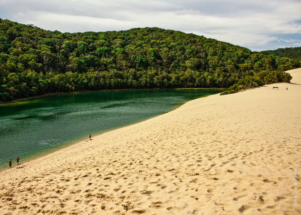 Camping on Fraser Island: Lake Wabby, Fraser Island