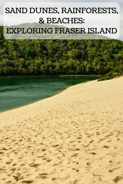 Fraser Island is the largest sand island IN THE WORLD and a UNESCO World Heritage Site. How will you choose to explore? Fraser Island Tour or 4WD?