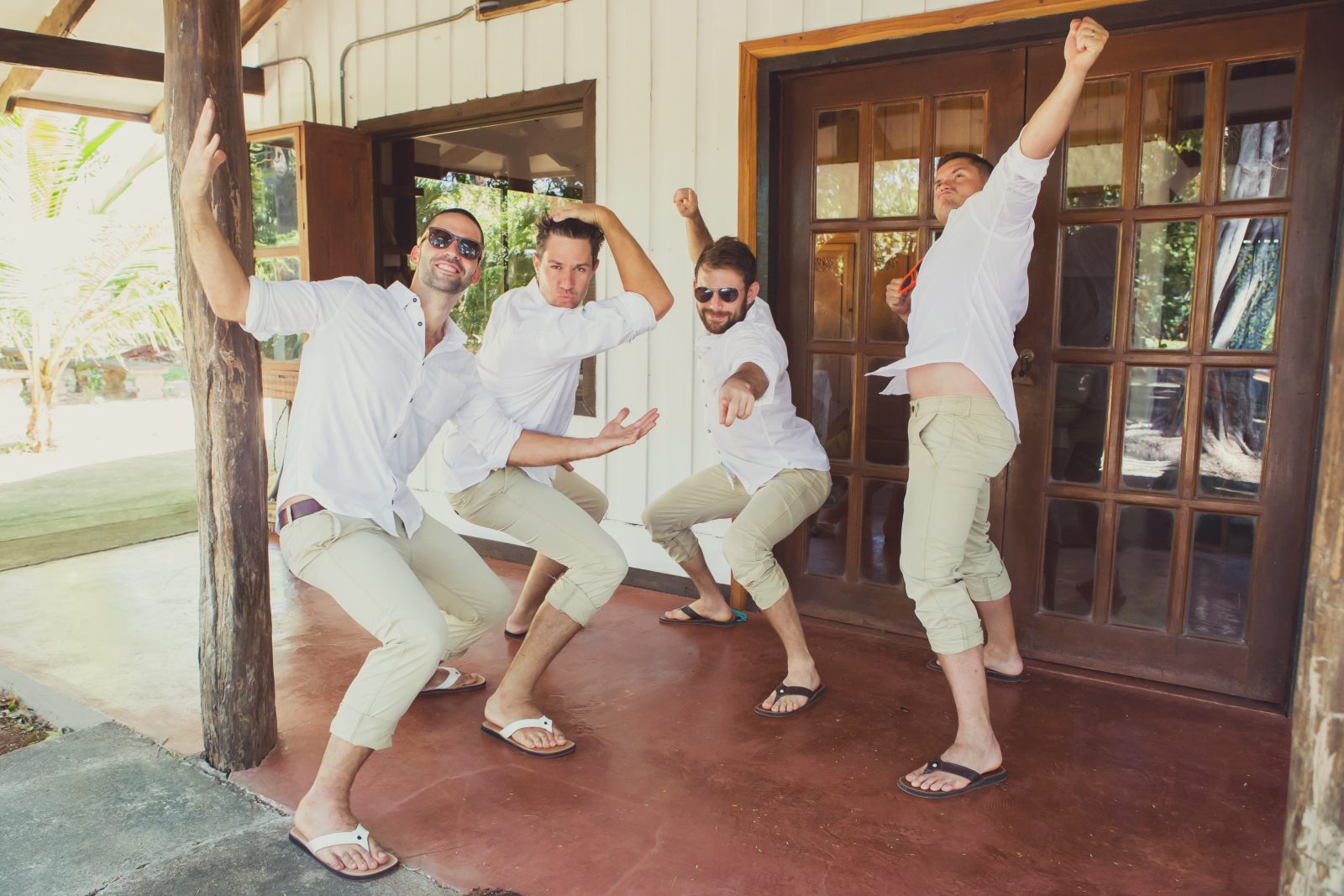 Boys ready for the wedding. Costa Rica