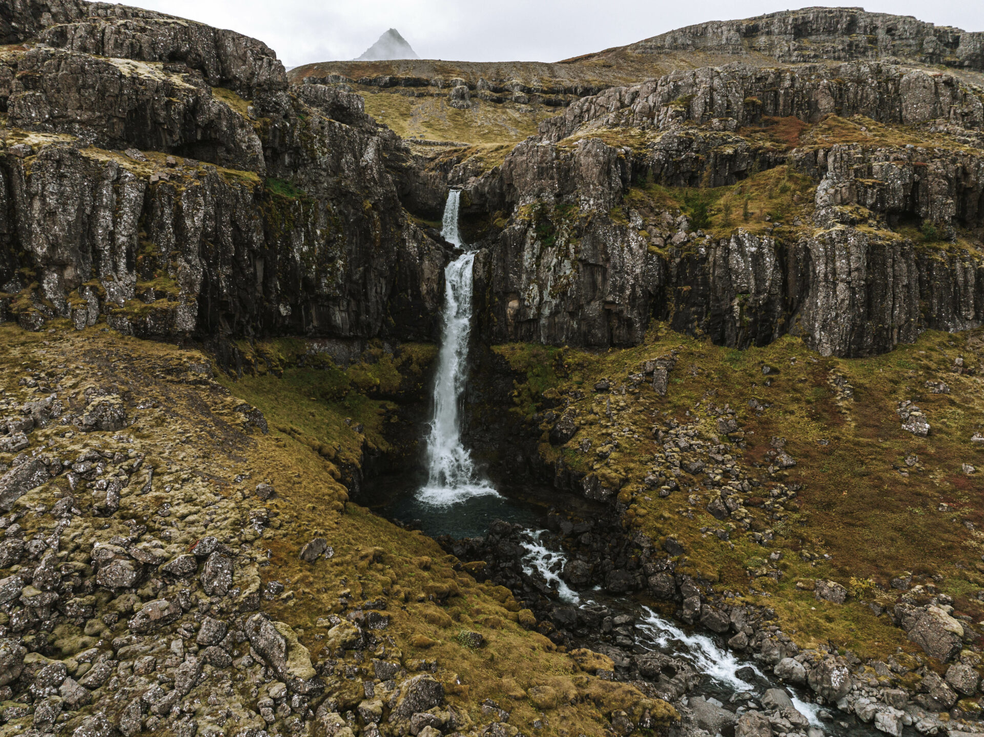 Litlanesfoss Waterfall