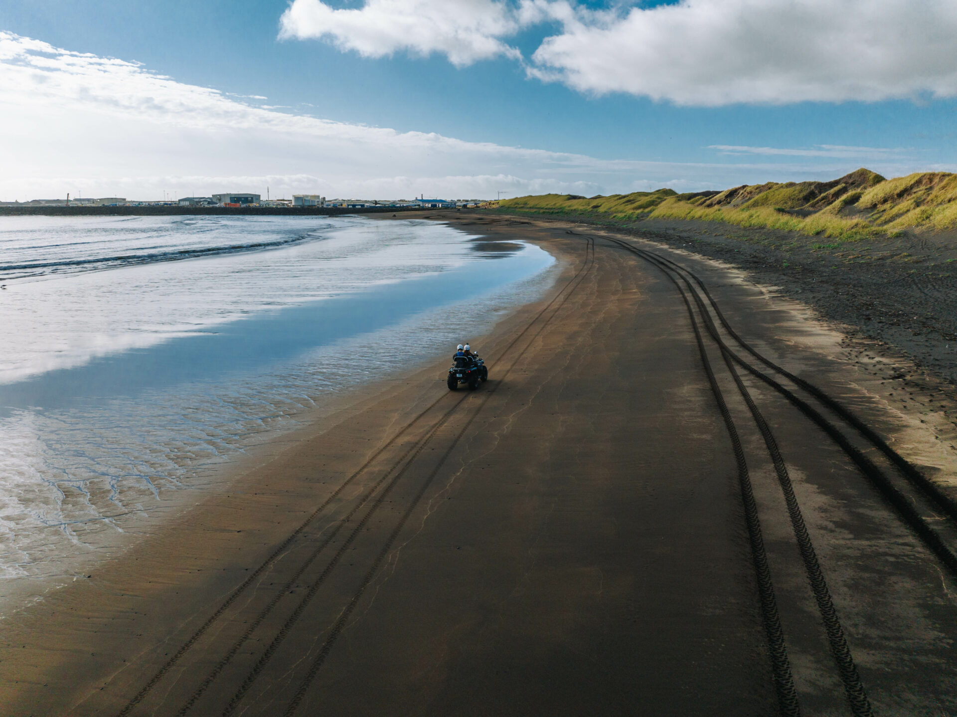 On a Black Beach ATV adventure