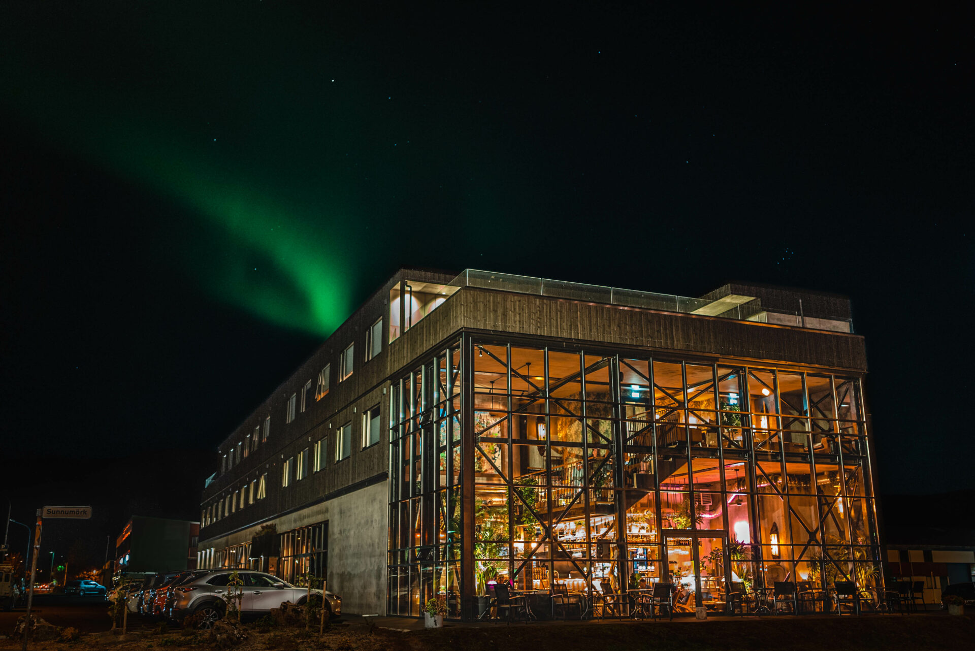 greenhouse hotel, iceland