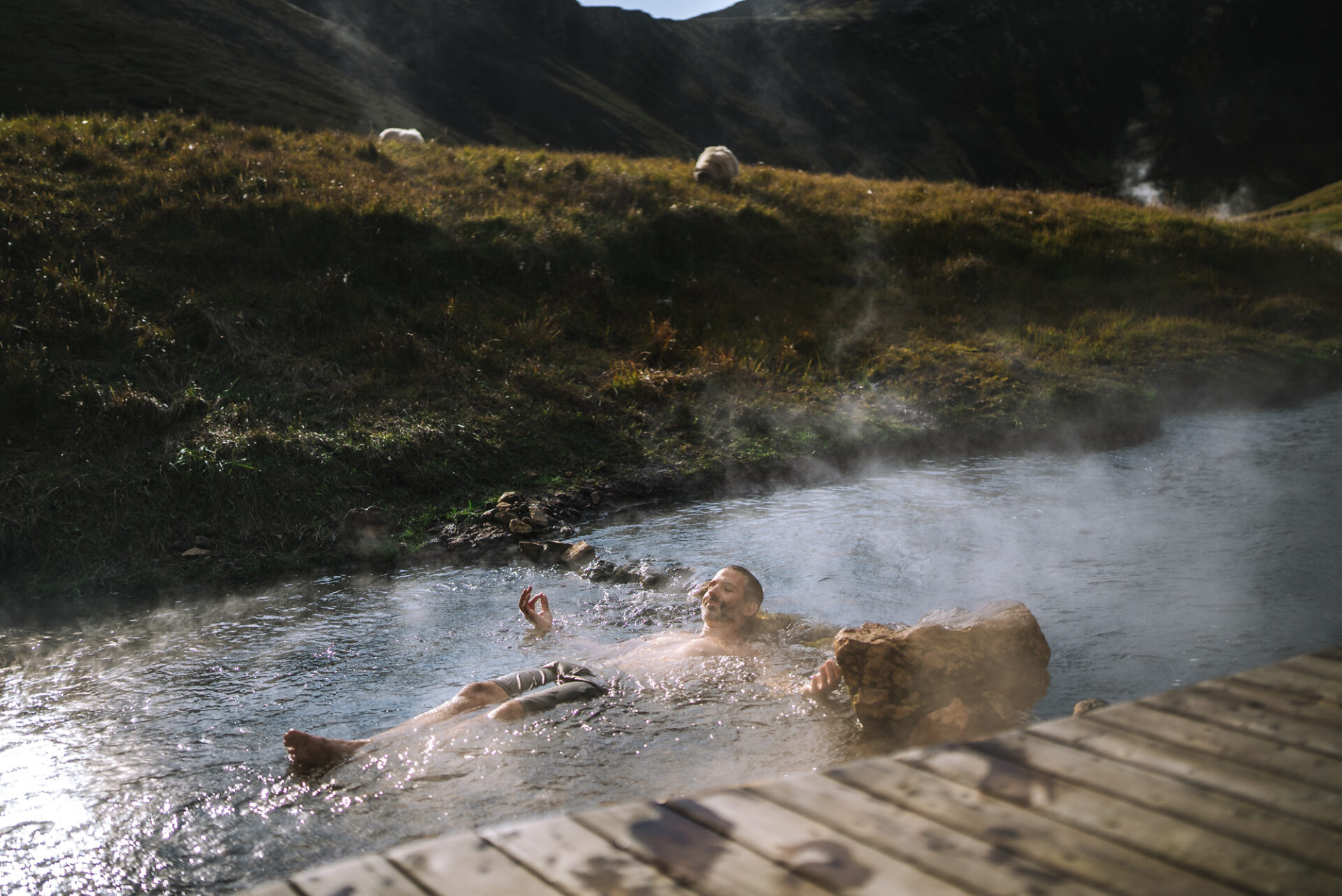 Iceland hot springs