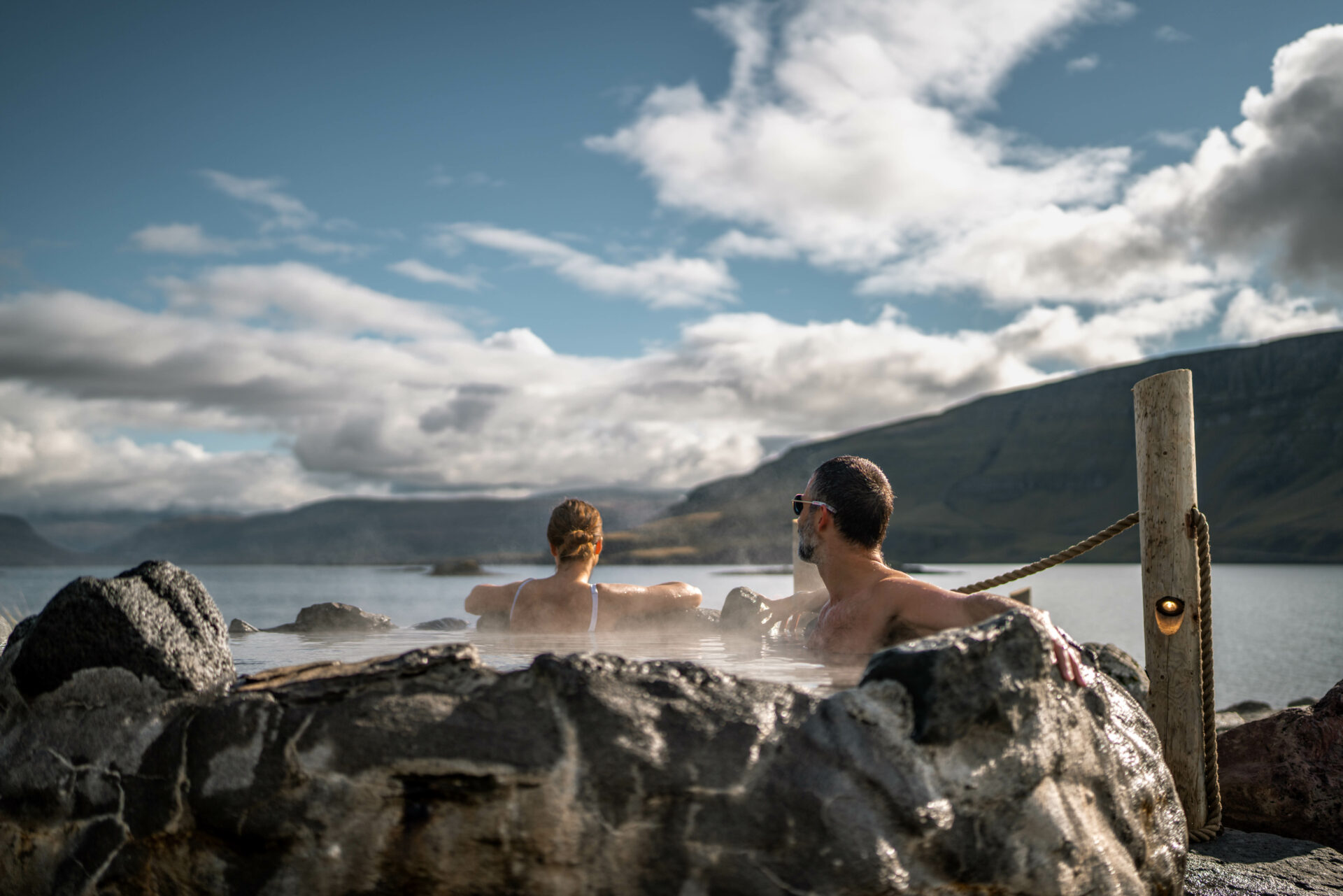 At Hvammsvik Hot Springs