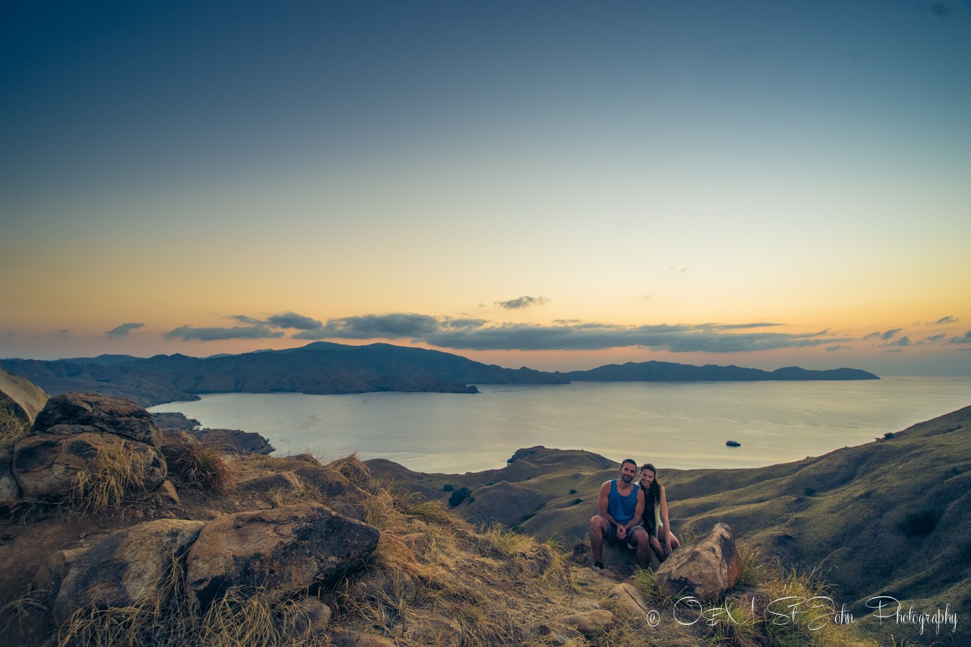 2 Weeks in Indonesia: Komodo National Park from above. Diving in Komodo