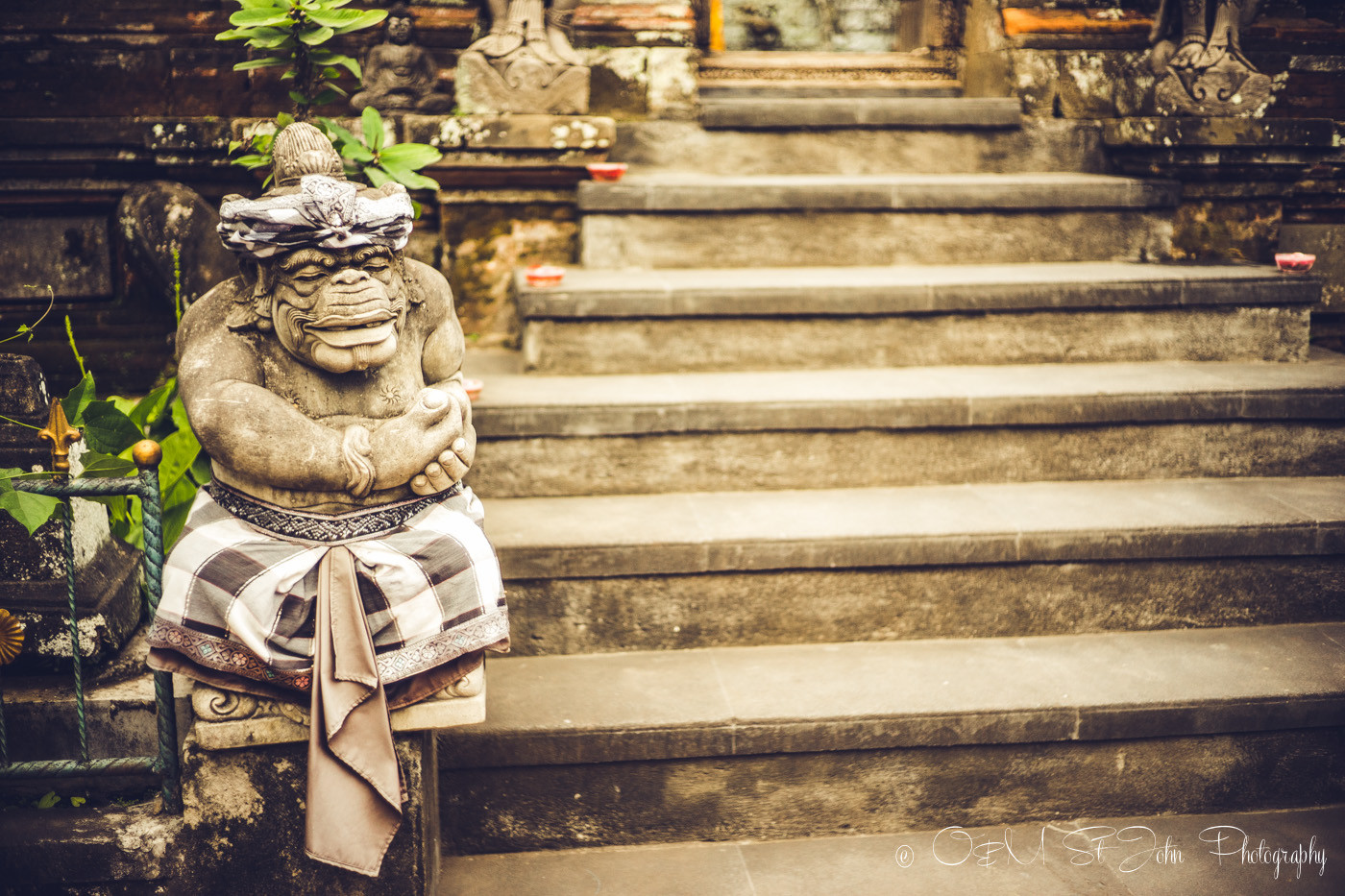 Statue in Ubud, Bali. Indonesia