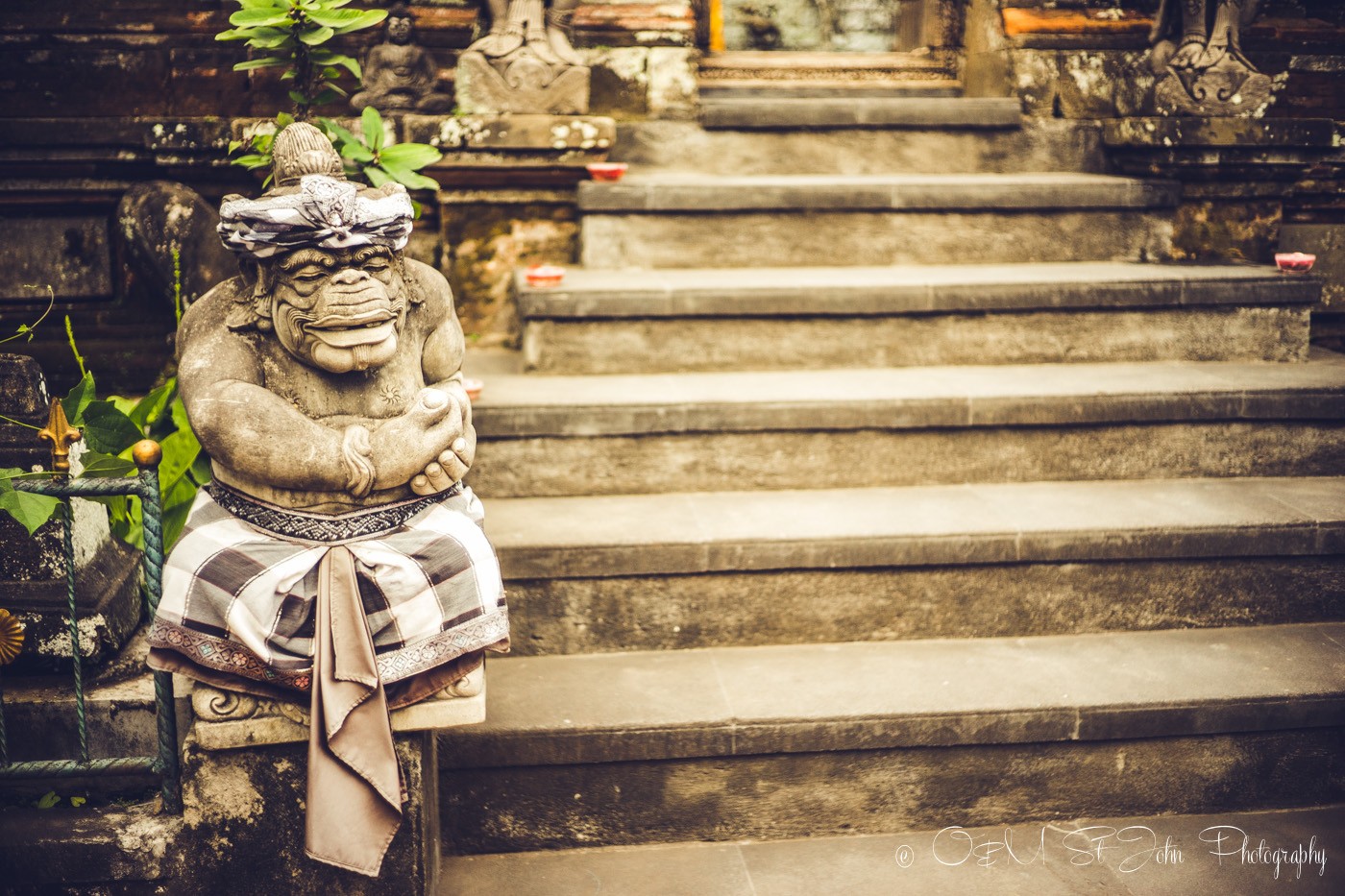 Statue in Ubud, Bali. Indonesia