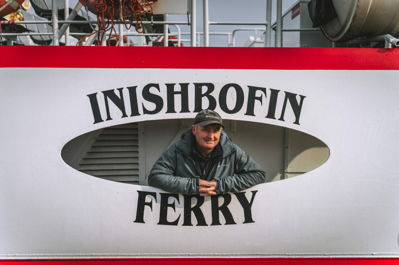 Ireland Wild Atlantic Way Inishbofin island ferry 01468