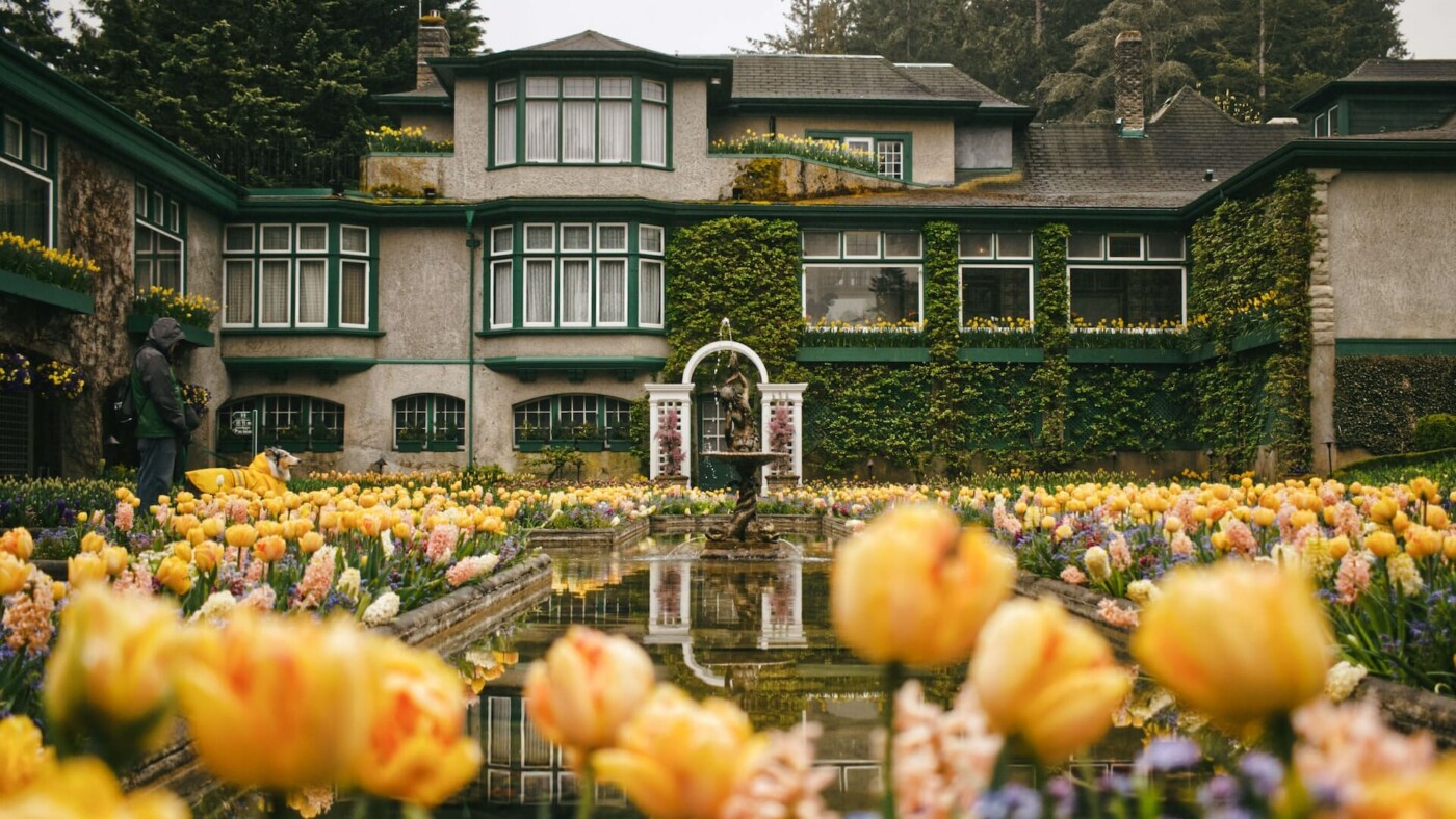 Italian Garden Butchart Gardens