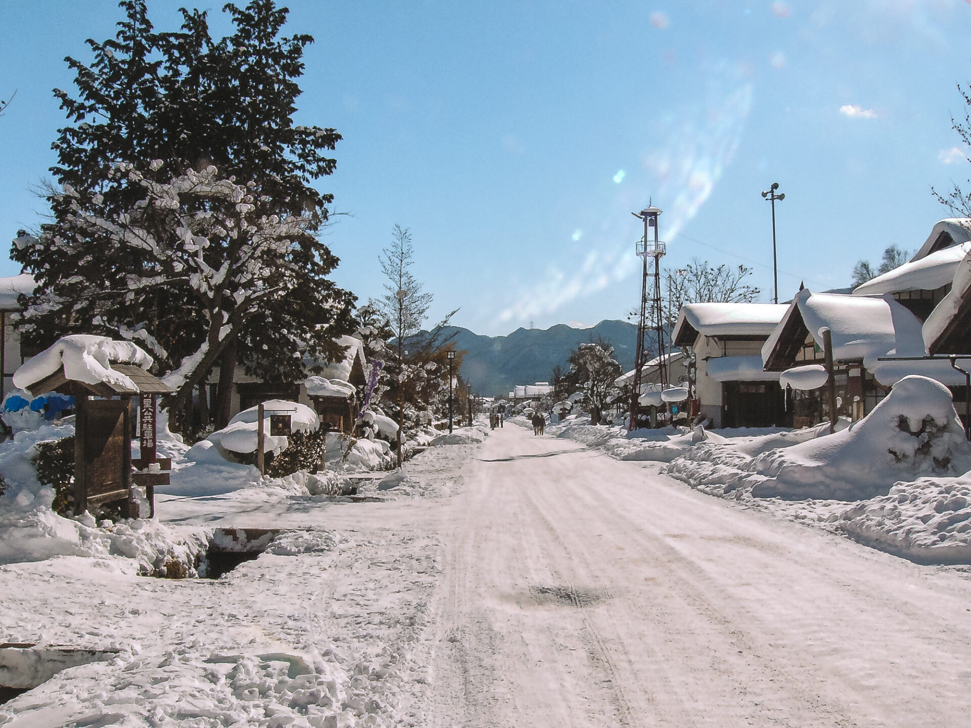Winter in Minakami, Gunma 