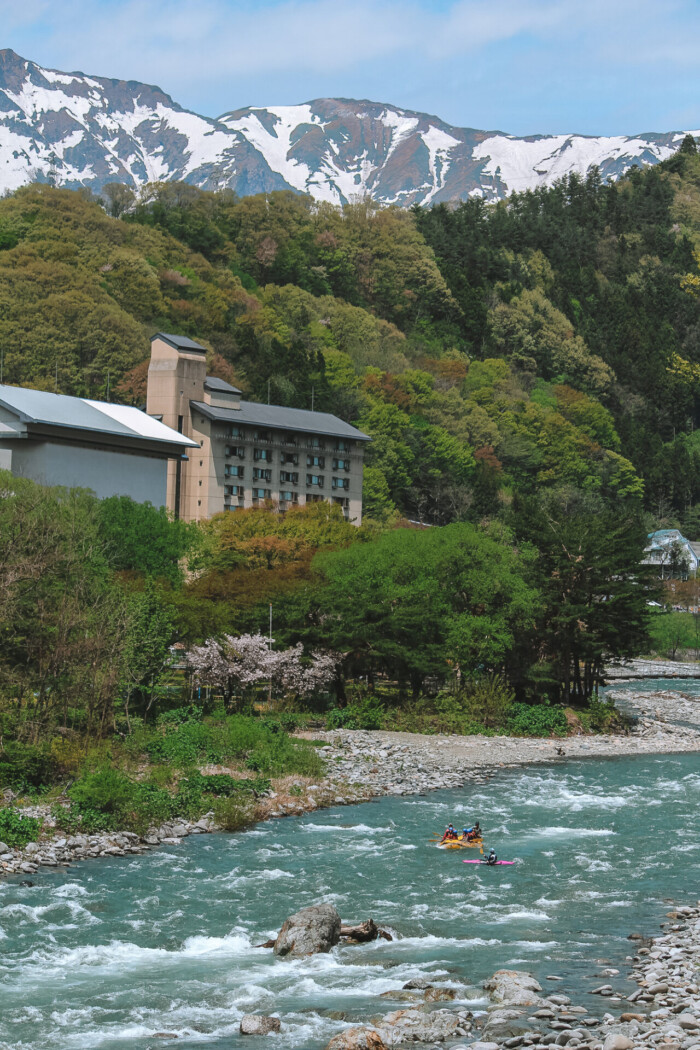 Rafting in Minakami