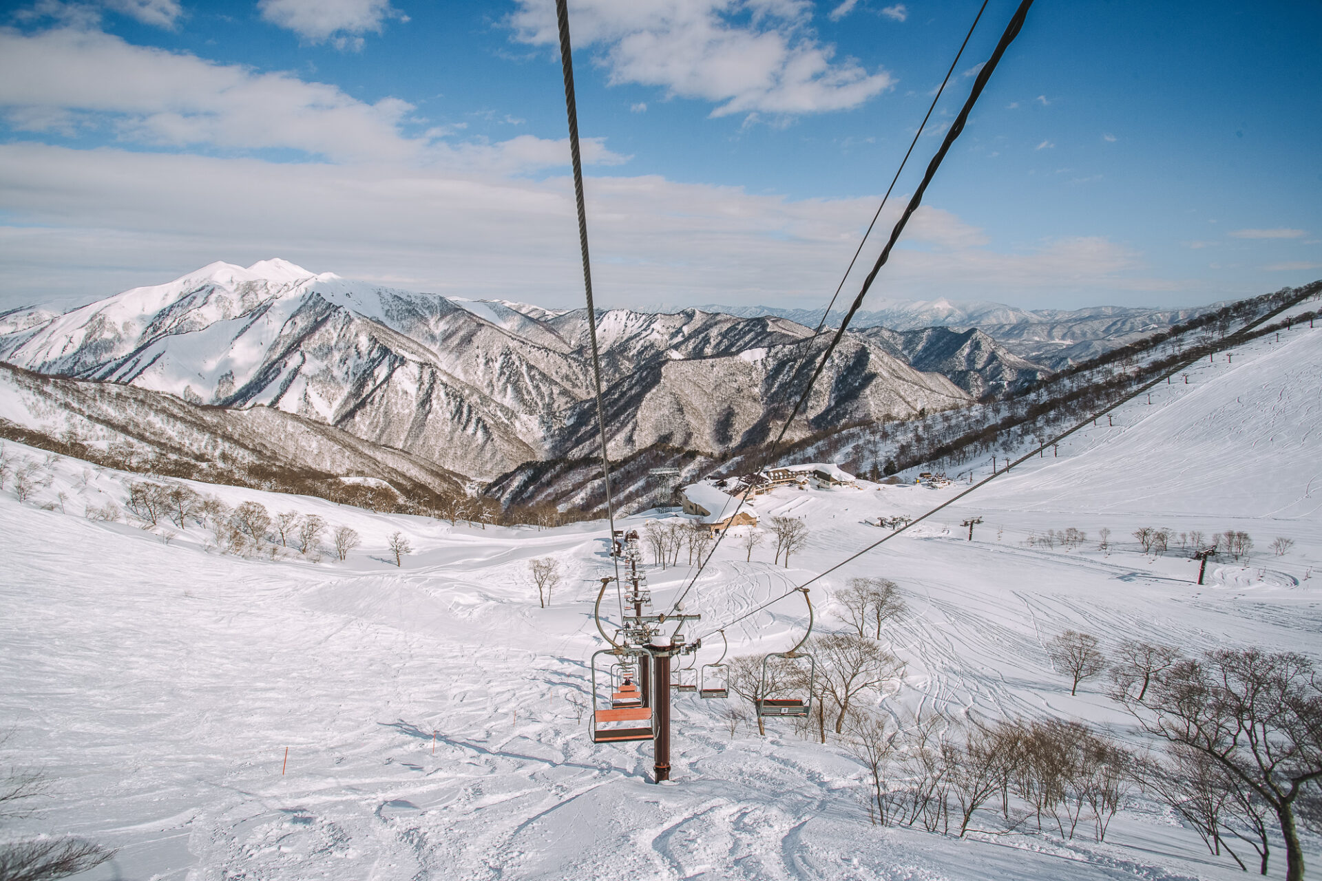 Winter on the slopes in Minakami