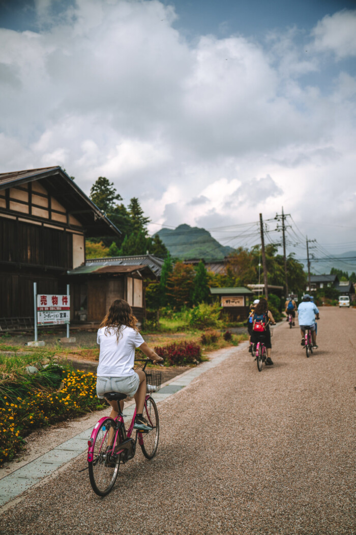 Cycling around Takuminosato, Gunma