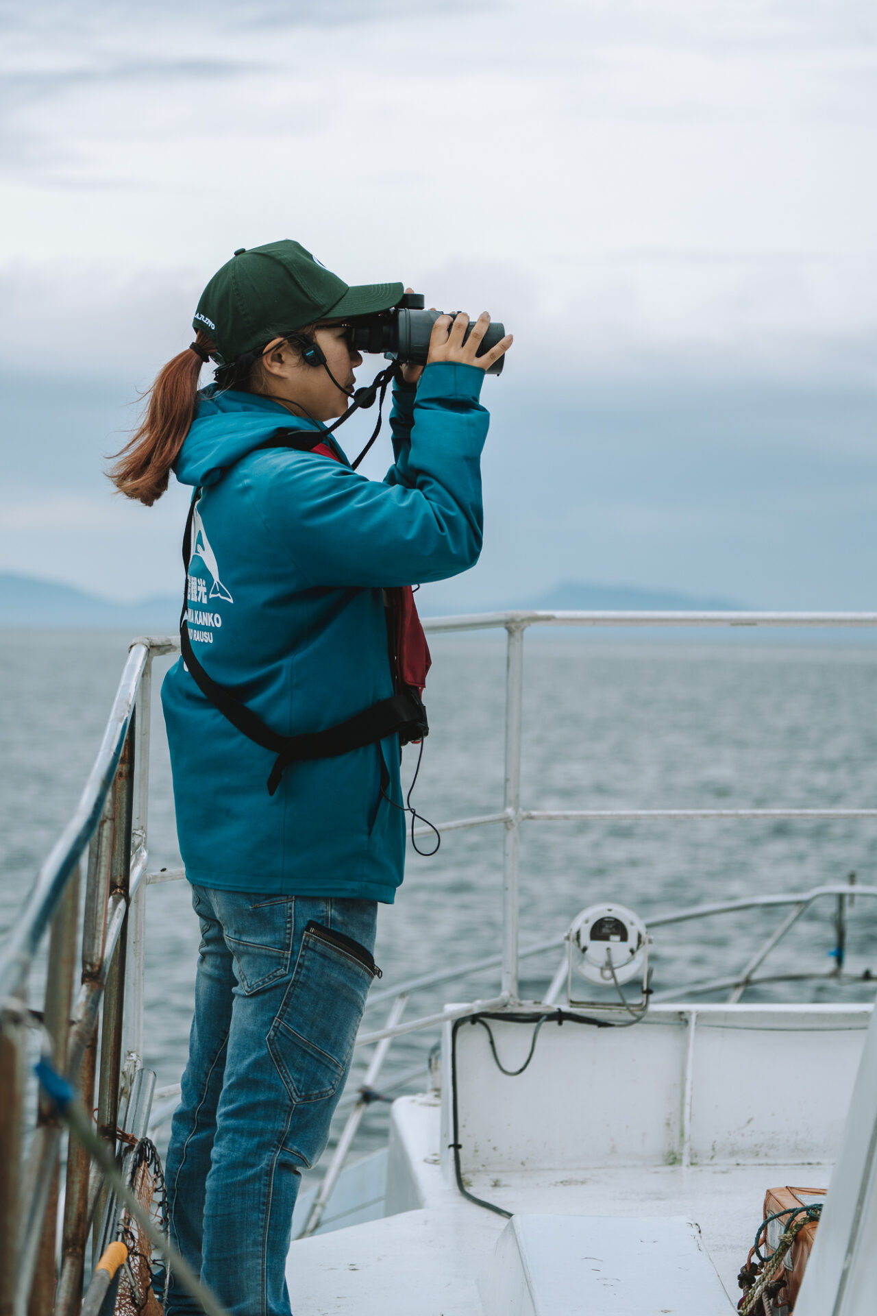 Japan Hokkaido Shiretoko peninsula whale watching tour 04786