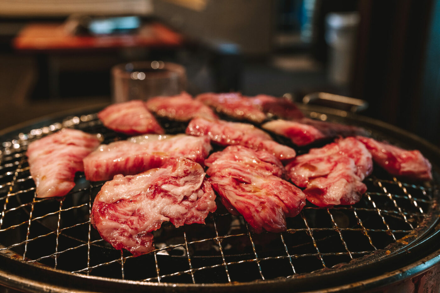 Wagyu beef in Dotonbori, Osaka