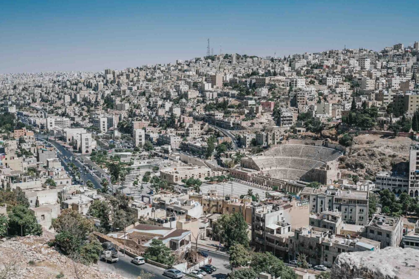 Jordan Tour: Amman Amphitheater, Jordan