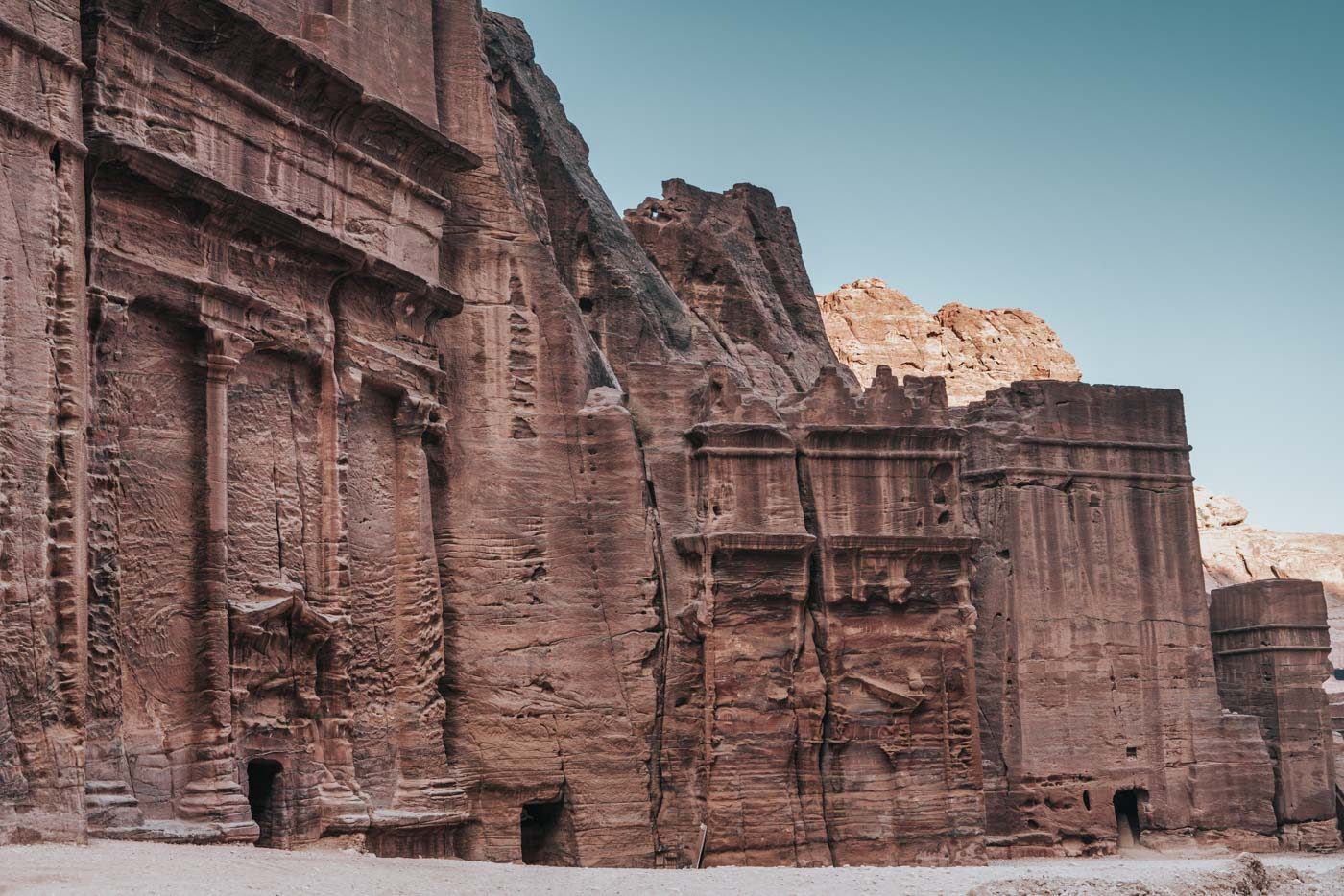 Intricate carvings ofPetra are not easy to decipher!