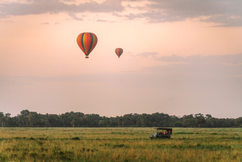 Kenya Masai Mara safari car baloon-04156