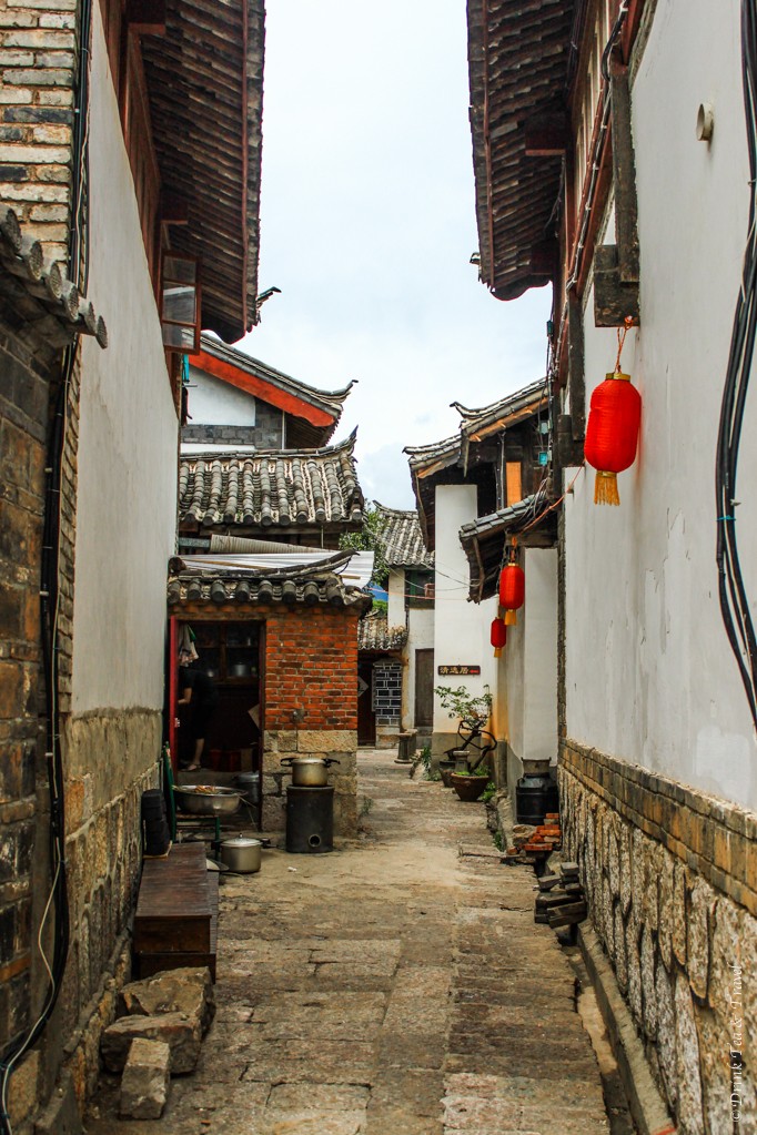 Laneway in Lijiang, China