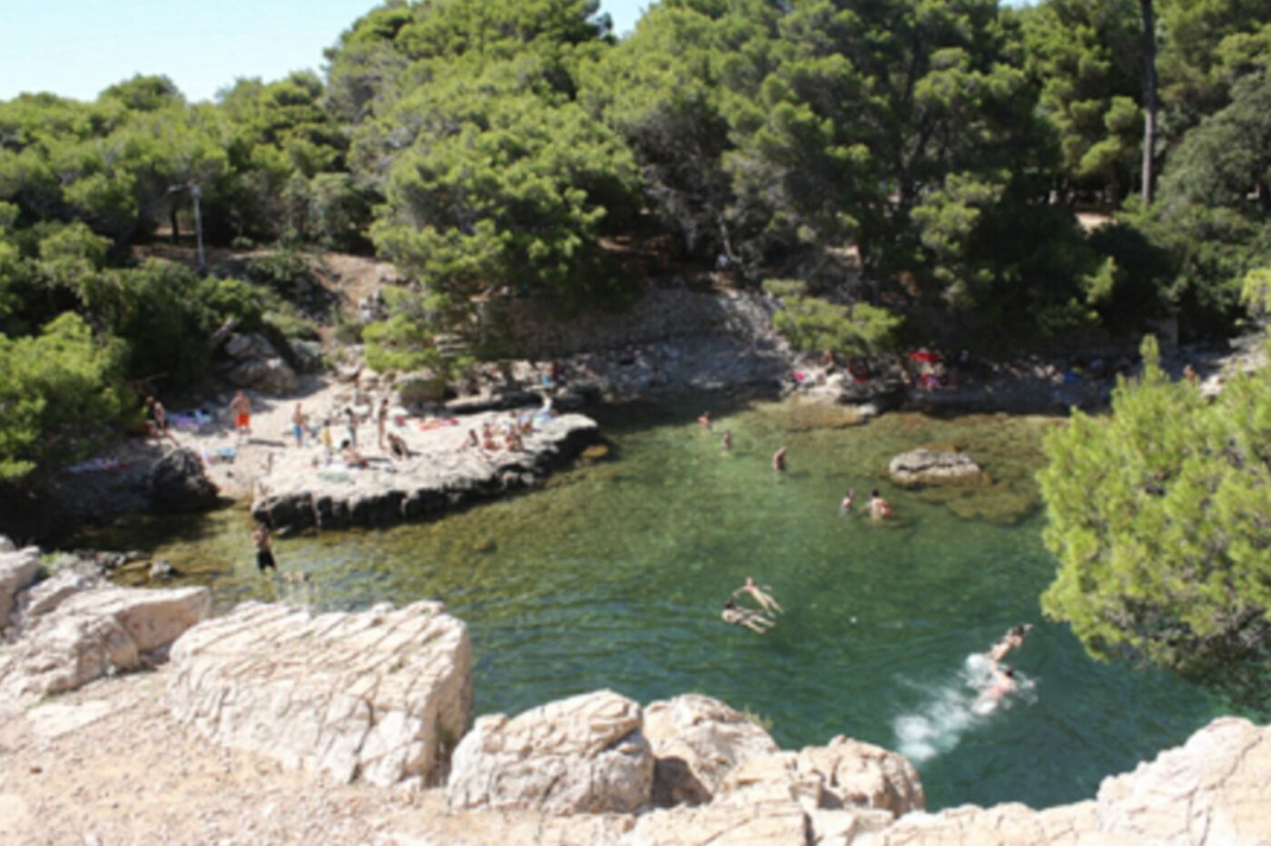 Lokrum island dead sea