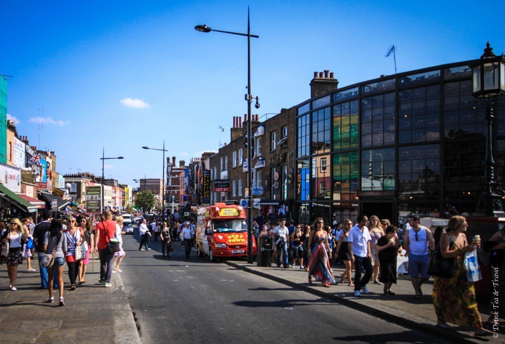 The local crowds love to visit Camden Town, London on the weekends