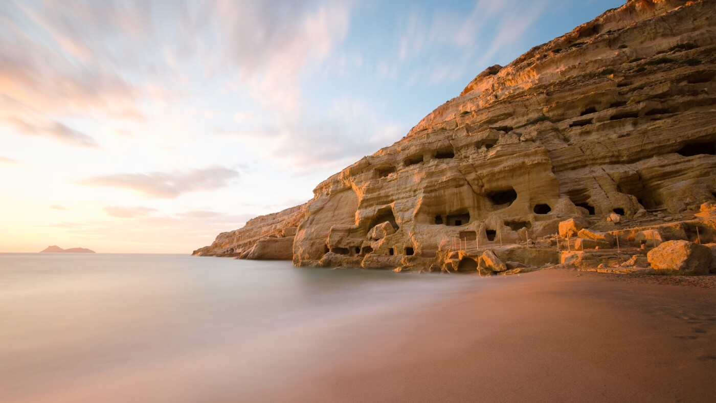 Matala Beach, Crete